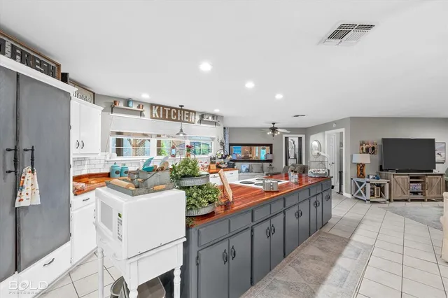 a view of residential houses and lake view