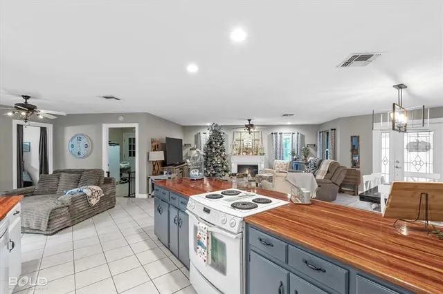 a view of city and ocean