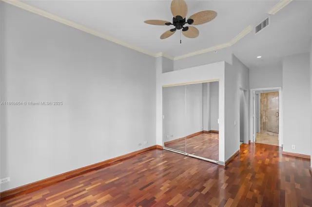 a view of closet area