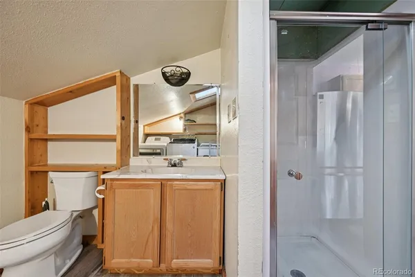 a view of a storage & utility room