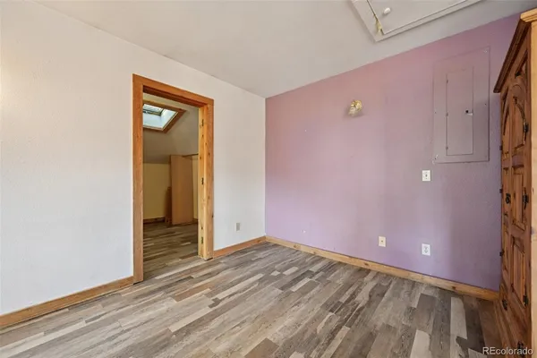 a view of an front door