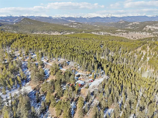 a view of lake and mountain
