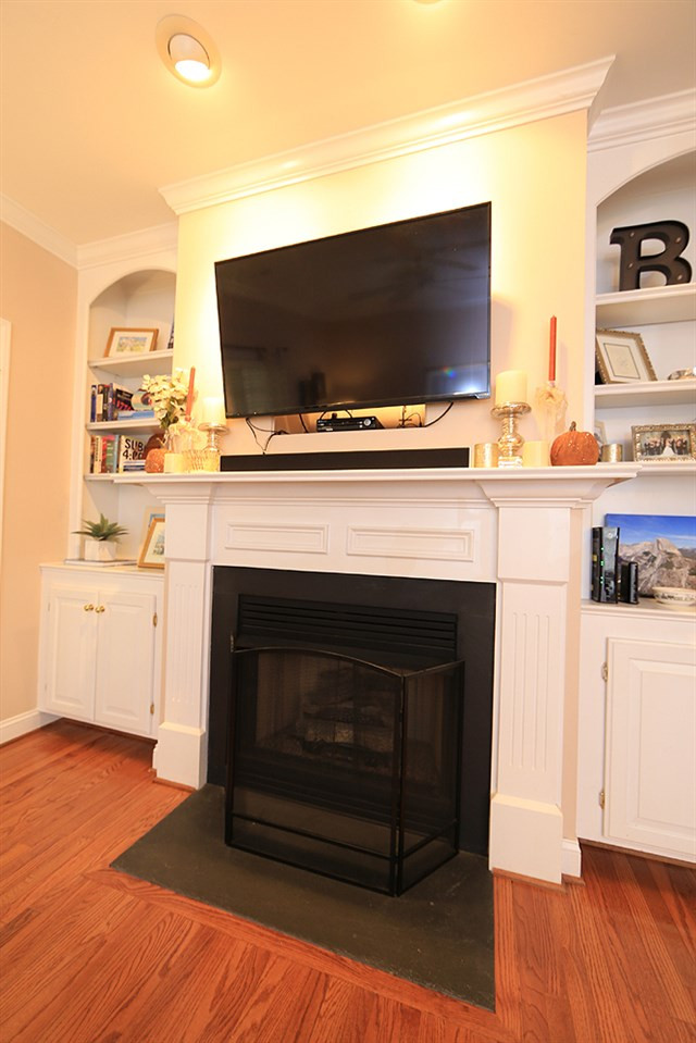 1321 Cameron View Court Raleigh, NC 27607 - Photo 5 of 24 Fireplace