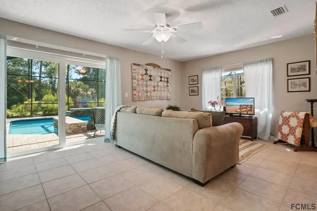 a view of a living room