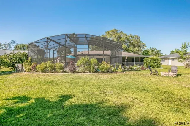 a view of a volley ball court