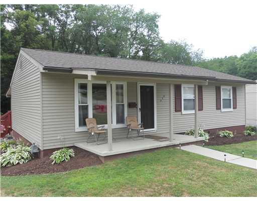 458 Donnell Road Lower Burrell, PA 15068 - Photo 1 of 18 Exterior Front. Adorable ranch home on corner lot - new sidewalk leading to the inviting covered front porch.