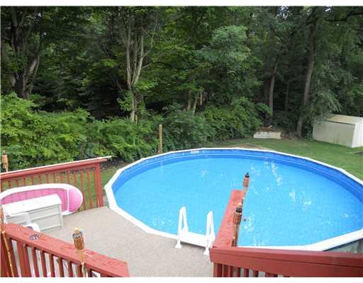 458 Donnell Road Lower Burrell, PA 15068 - Photo 3 of 18 Patio/Deck. Access the pool area from covered back porch - VERY INVITING!!