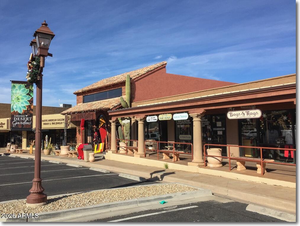7402 Hum Road, Unit 19 Carefree, AZ 85377 - Photo 24 of 25 a view of retail shops