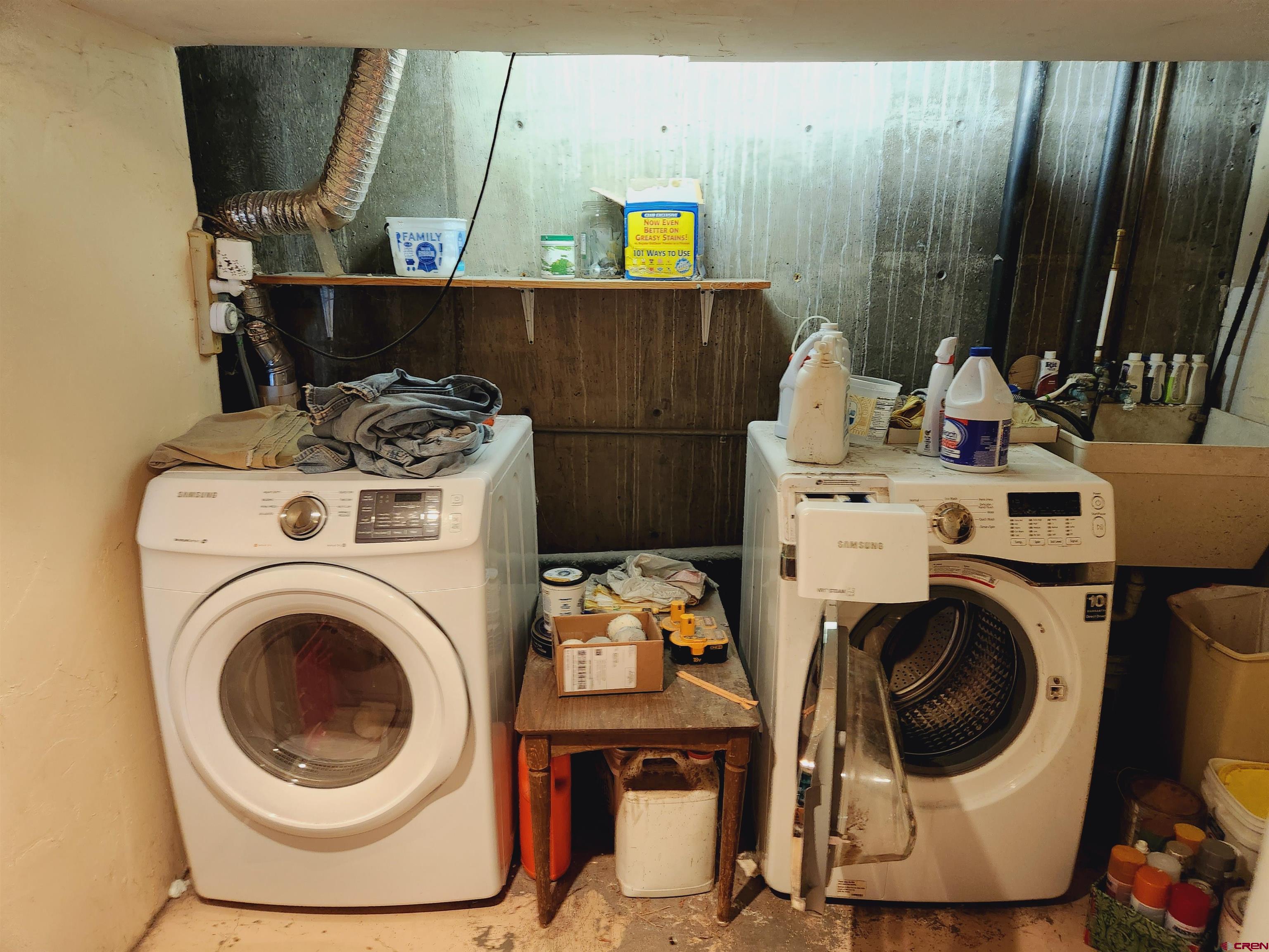 8654 Highway 172 Ignacio, CO 81137 - Photo 32 of 35 a utility room with dryer and washer