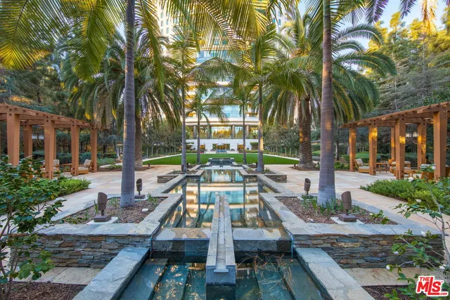 a view of outdoor space with seating area