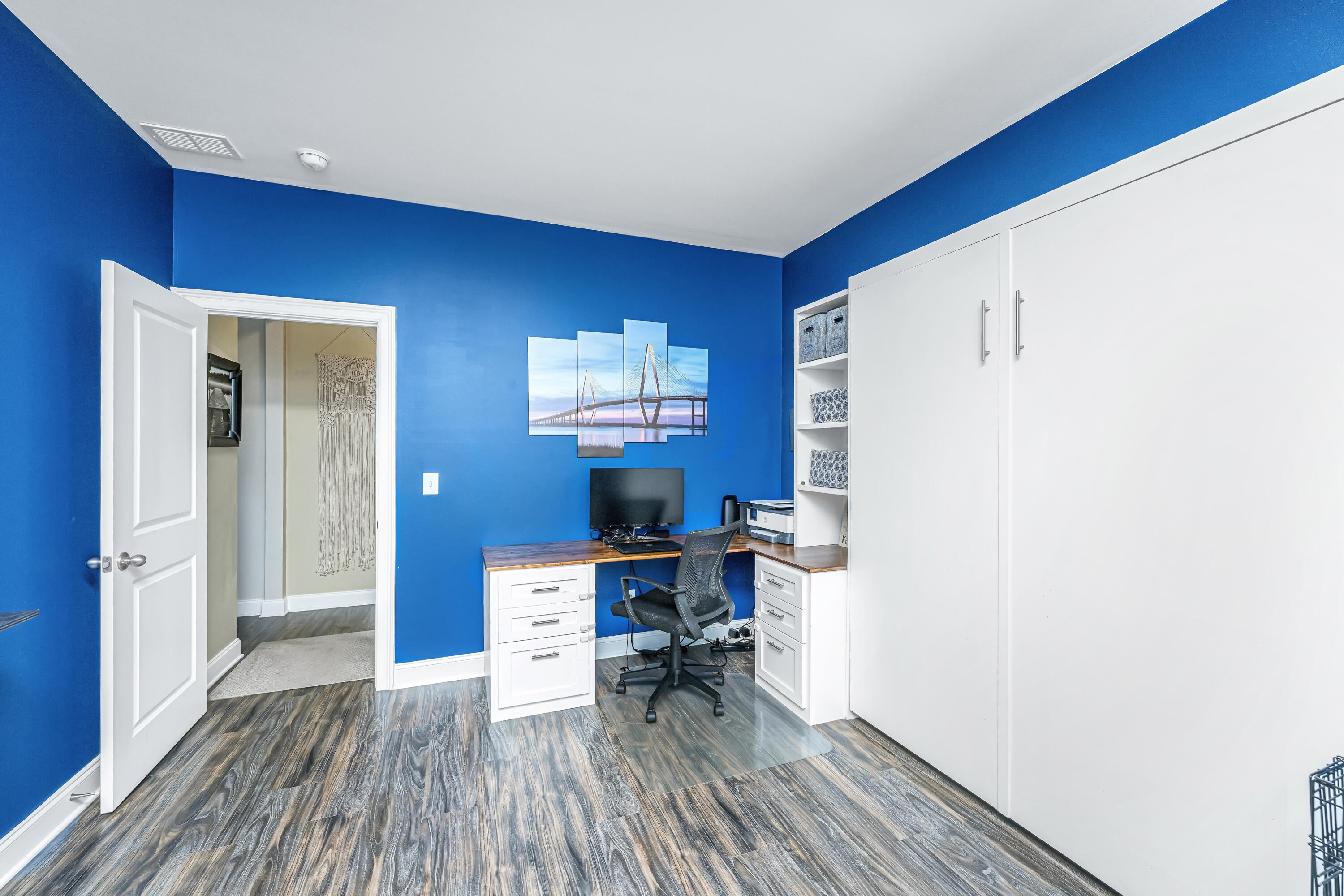 403 Spectrum Road Summerville, SC 29486 - Photo 20 of 50 Bedroom 5 with Murphy Bed and desk