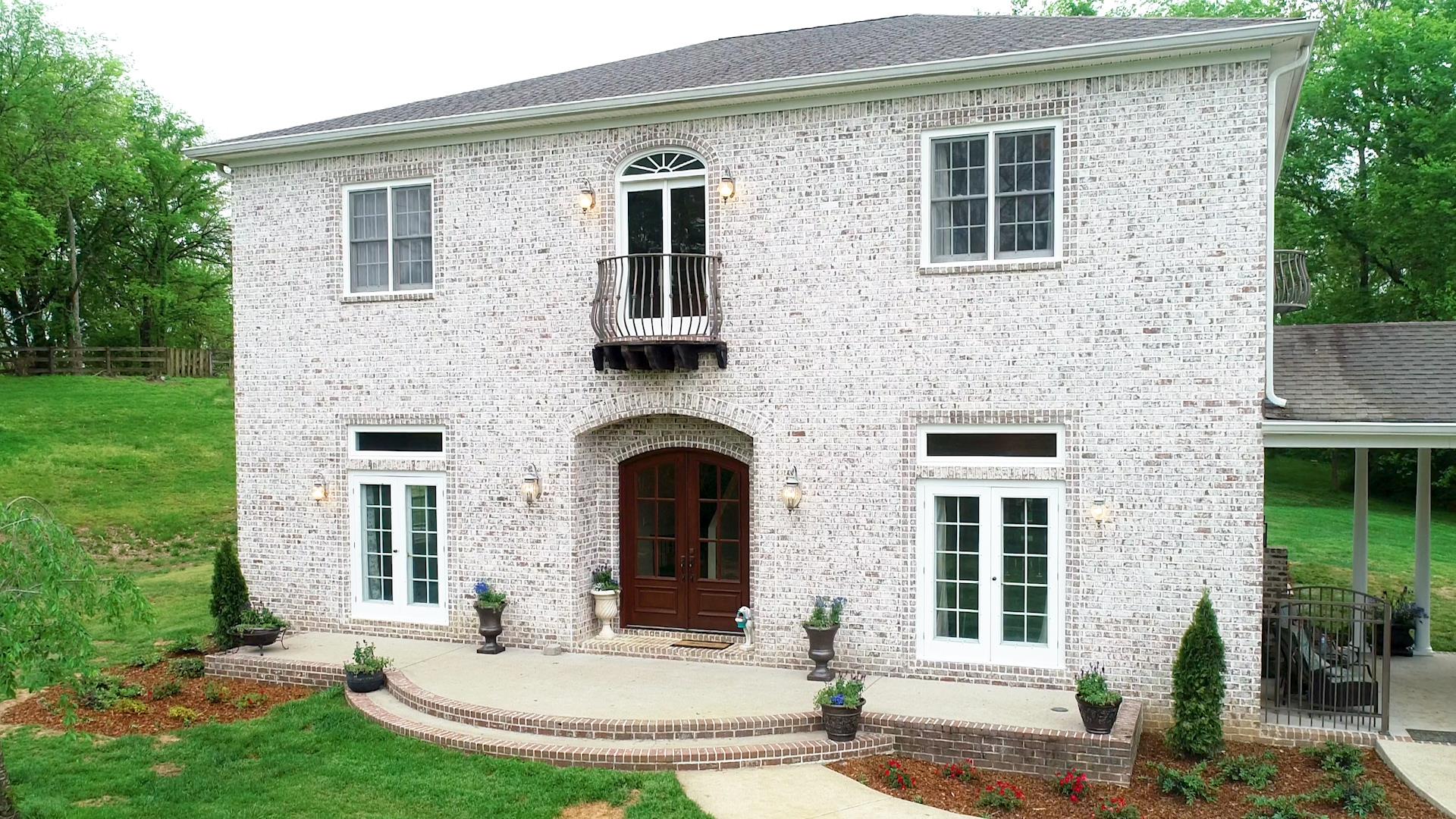 Gorgeous Italian inspired home with French doors and transoms throughout