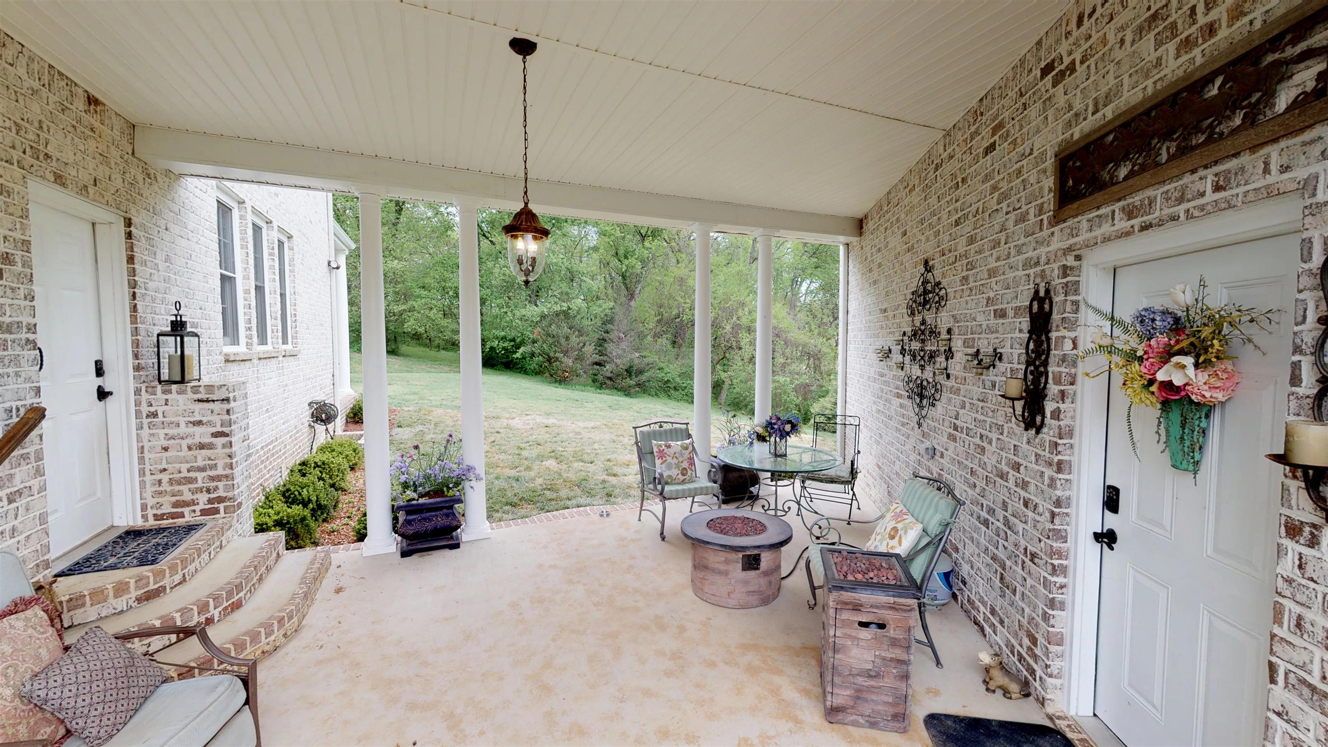2452 Darks Mill Road Columbia, TN 38401 - Photo 23 of 30 Relaxing covered porch off the Kitchen is perfect for sipping morning coffee and enjoying the breezes