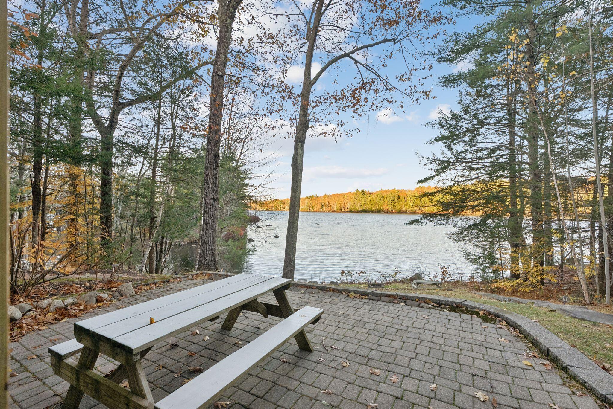 69 Oscar Littlefield Road Lyman, ME 04002 - Photo 4 of 77 Patio view to lake
