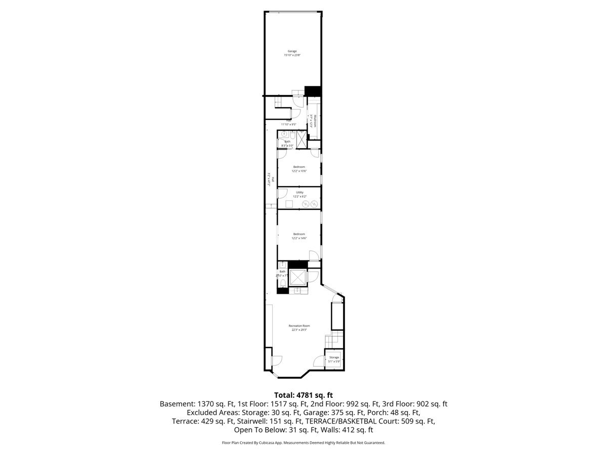 458 West Deming Place Chicago, IL 60614 - Photo 35 of 39 a black and white photo of a room