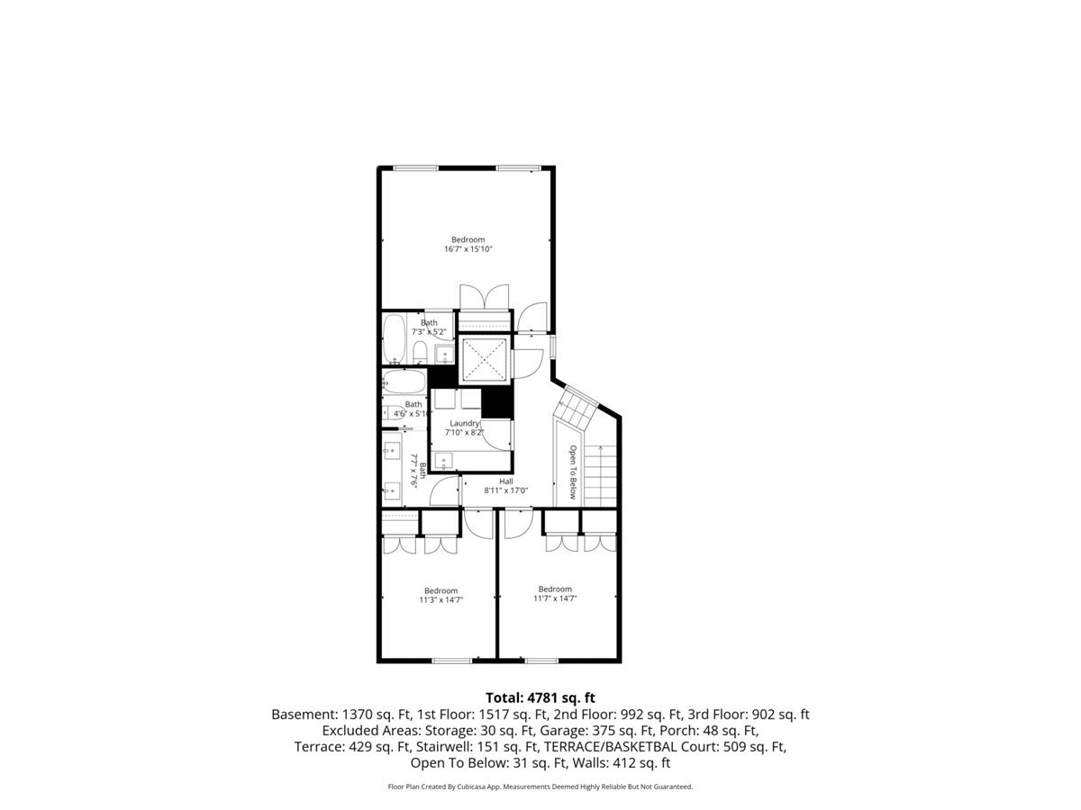 458 West Deming Place Chicago, IL 60614 - Photo 38 of 39 a black and white photo of a room