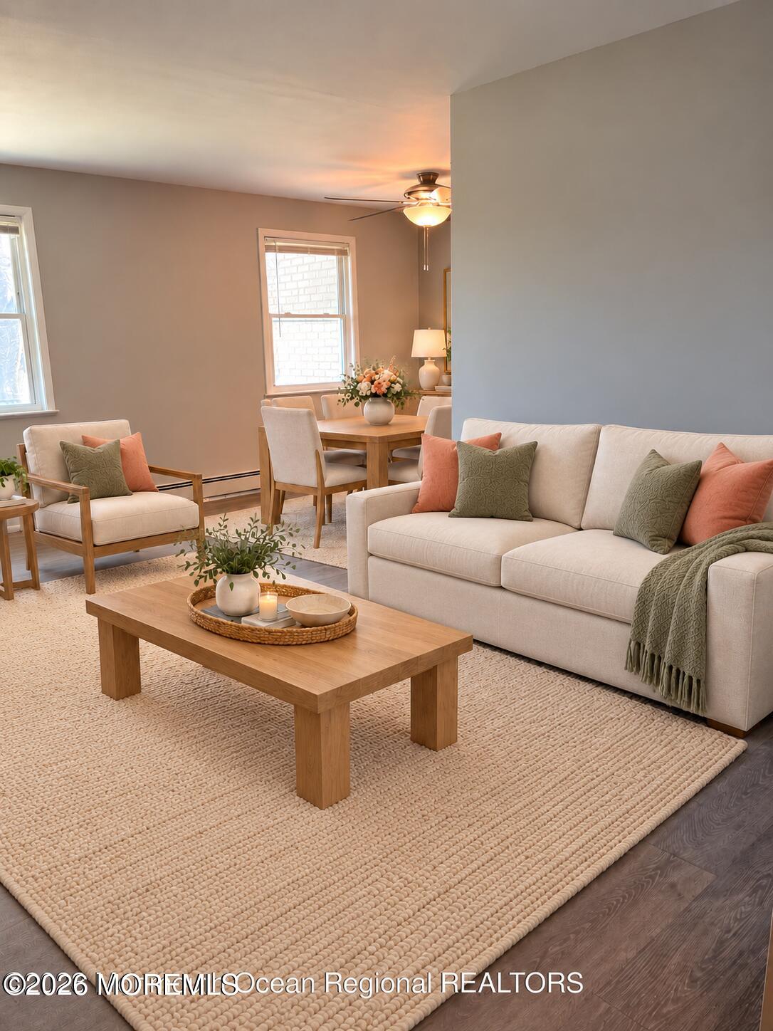 440 Cross Road, Unit C13 Matawan, NJ 07747 - Photo 8 of 17 Living Room Virtually Staged