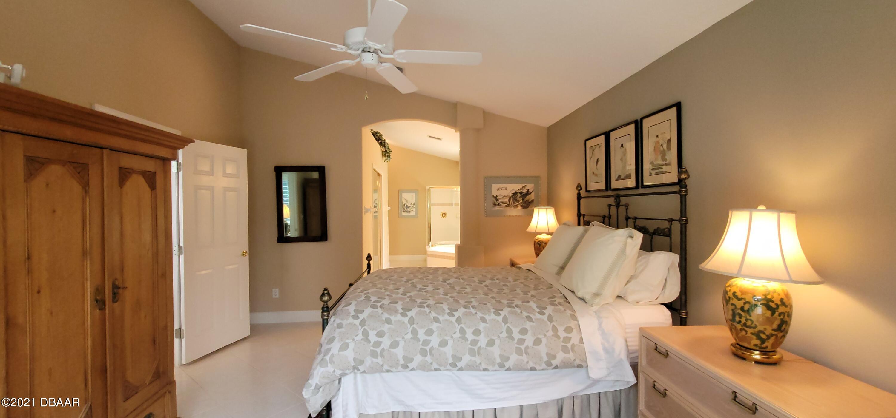 37 Bay Pointe Drive Ormond Beach, FL 32174 - Photo 20 of 31 MAster Bedroom