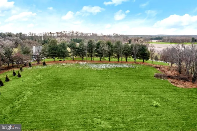 an aerial view of a football ground