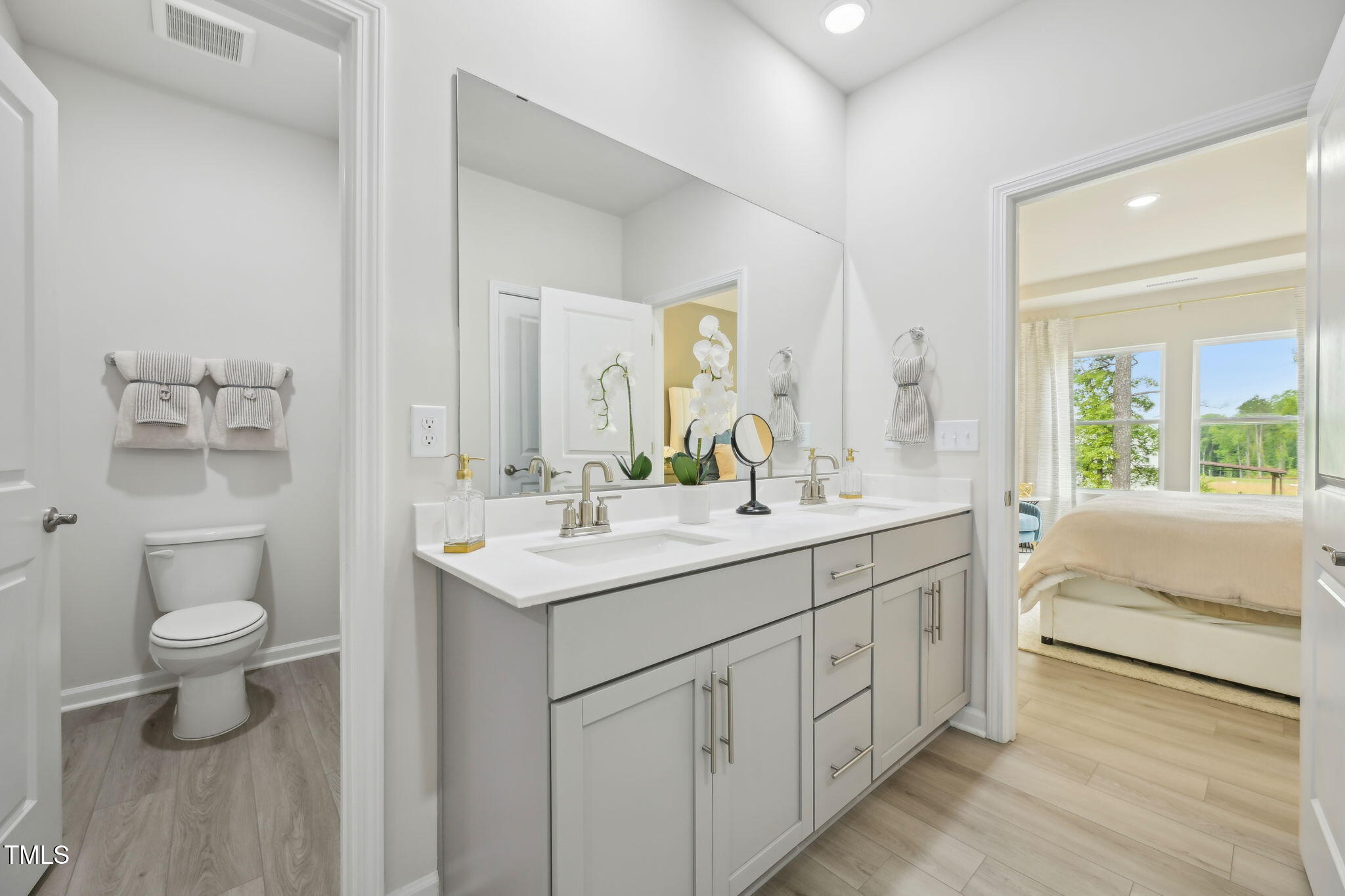 4016 Wesley Chapel Way Raleigh, NC 27616 - Photo 20 of 30 Photo is not of the actual home, but is an inspirational photo of builder’s model home and may depict options, furnishings, and/or decorator features that are not included.