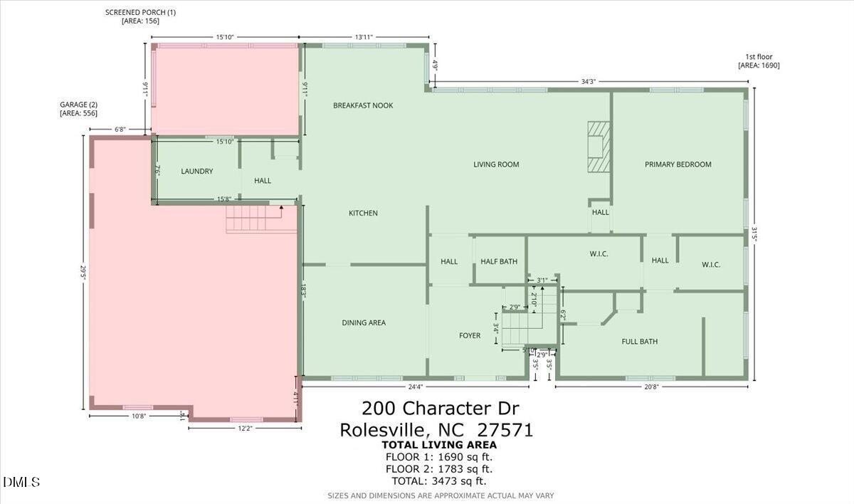 200 Character Drive Rolesville, NC 27571 - Photo 69 of 73 6-200 Character Dr Floor Plan-1