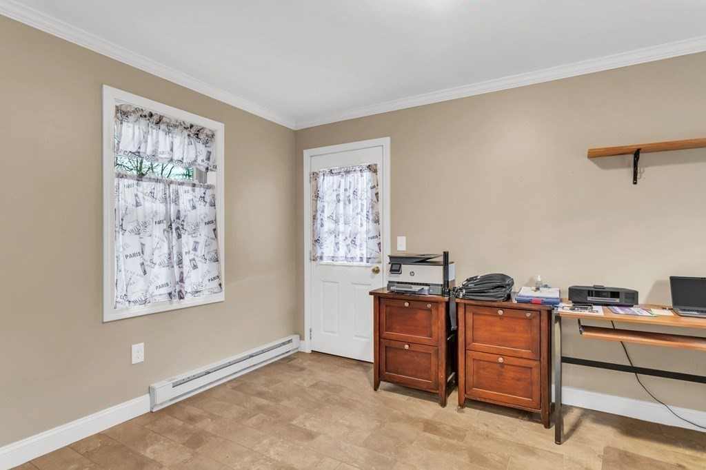434 Chapin Road Hampden, MA 01036 - Photo 18 of 42 a view of a workspace with furniture and a window