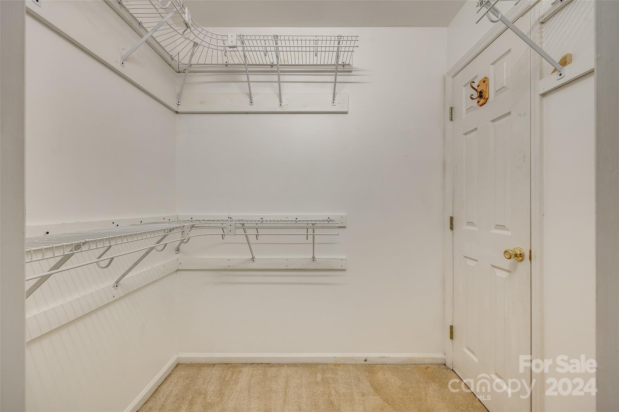 3110 Bush Road Clover, SC 29710 - Photo 23 of 48 a view of walk in closet with empty racks