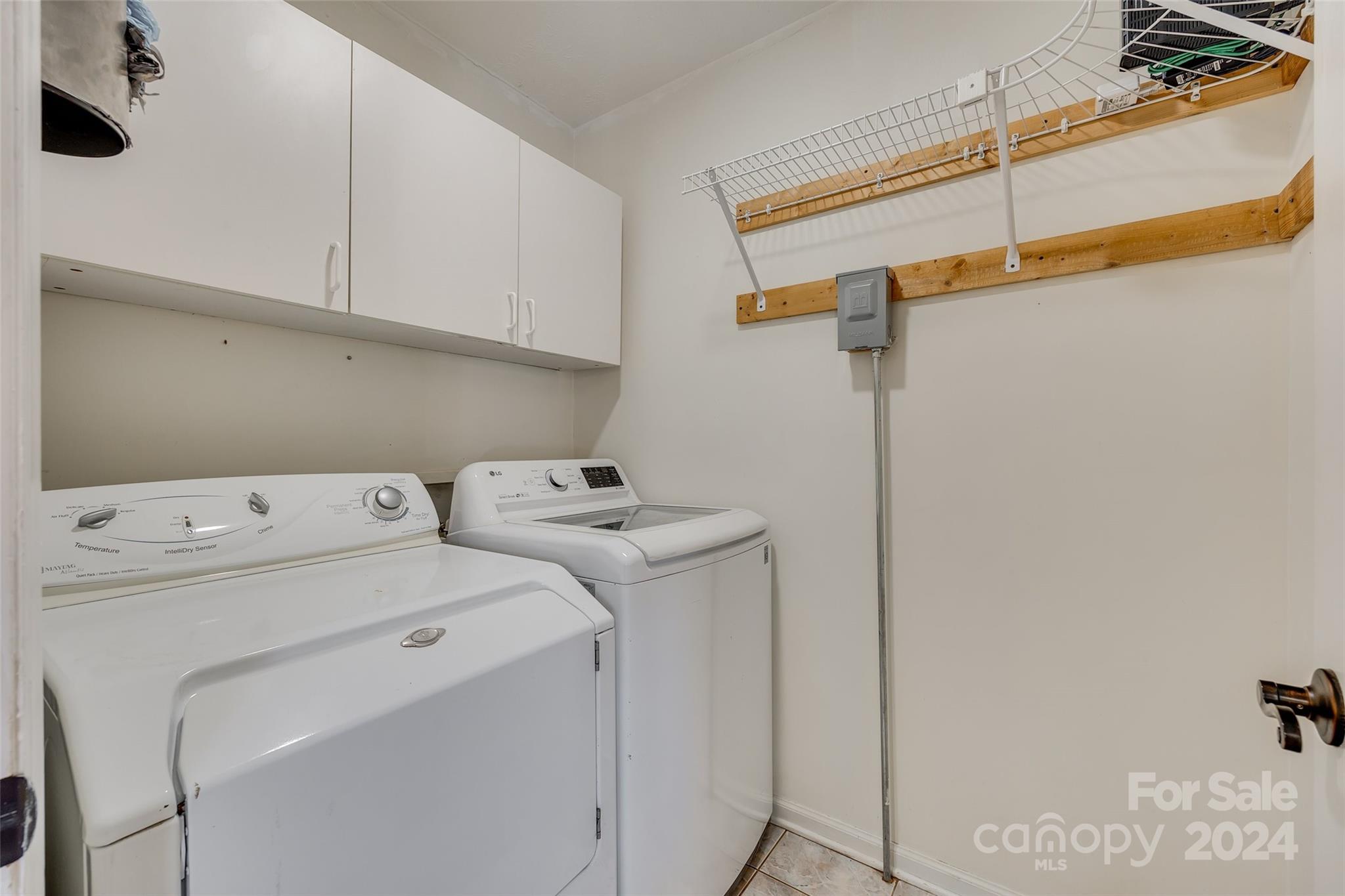3110 Bush Road Clover, SC 29710 - Photo 25 of 48 a view of storage and utility room with washer and dryer