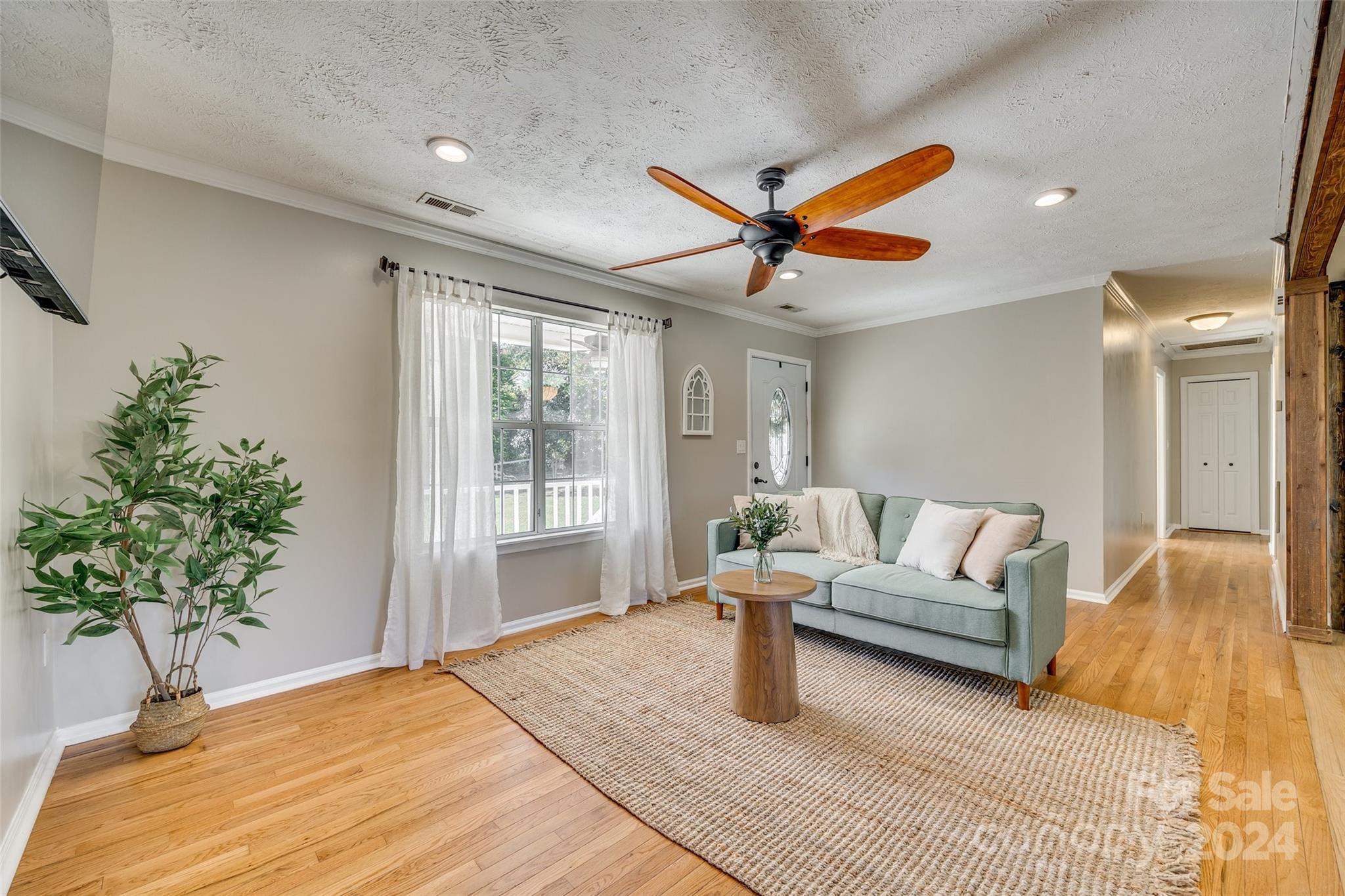 3110 Bush Road Clover, SC 29710 - Photo 5 of 48 a living room with furniture and a potted plant