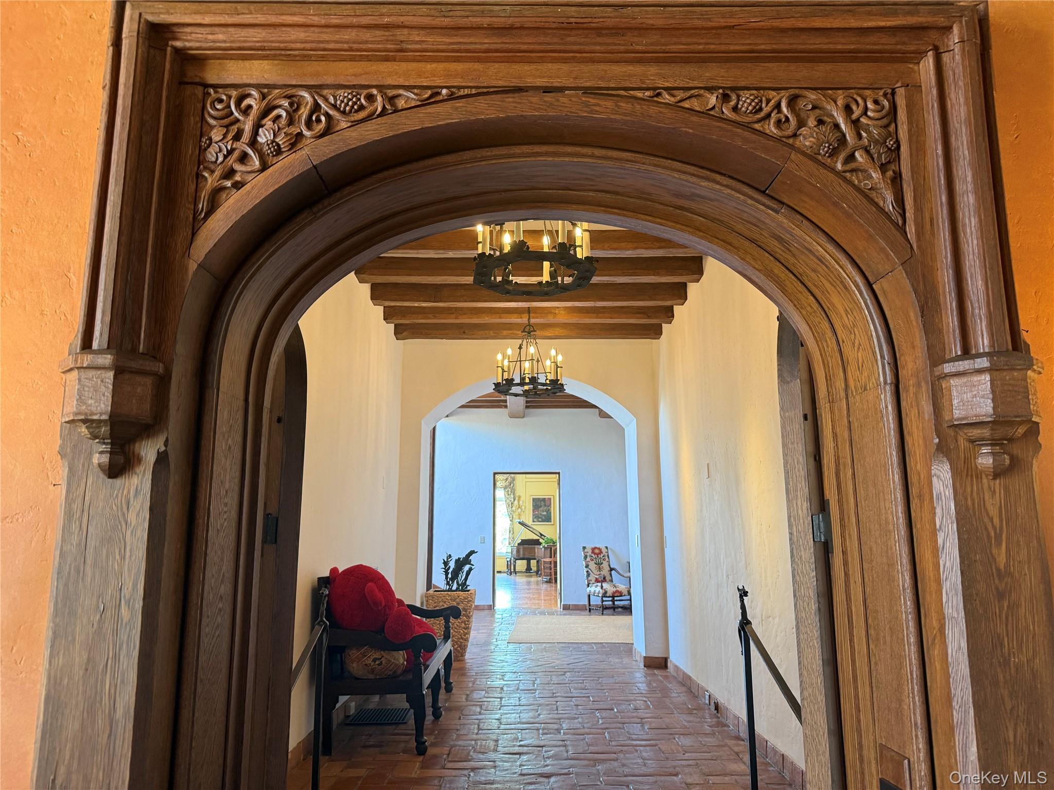 120 Ridge Road Tuxedo Park, NY 10987 - Photo 16 of 50 a view of a entryway door view of a hallway