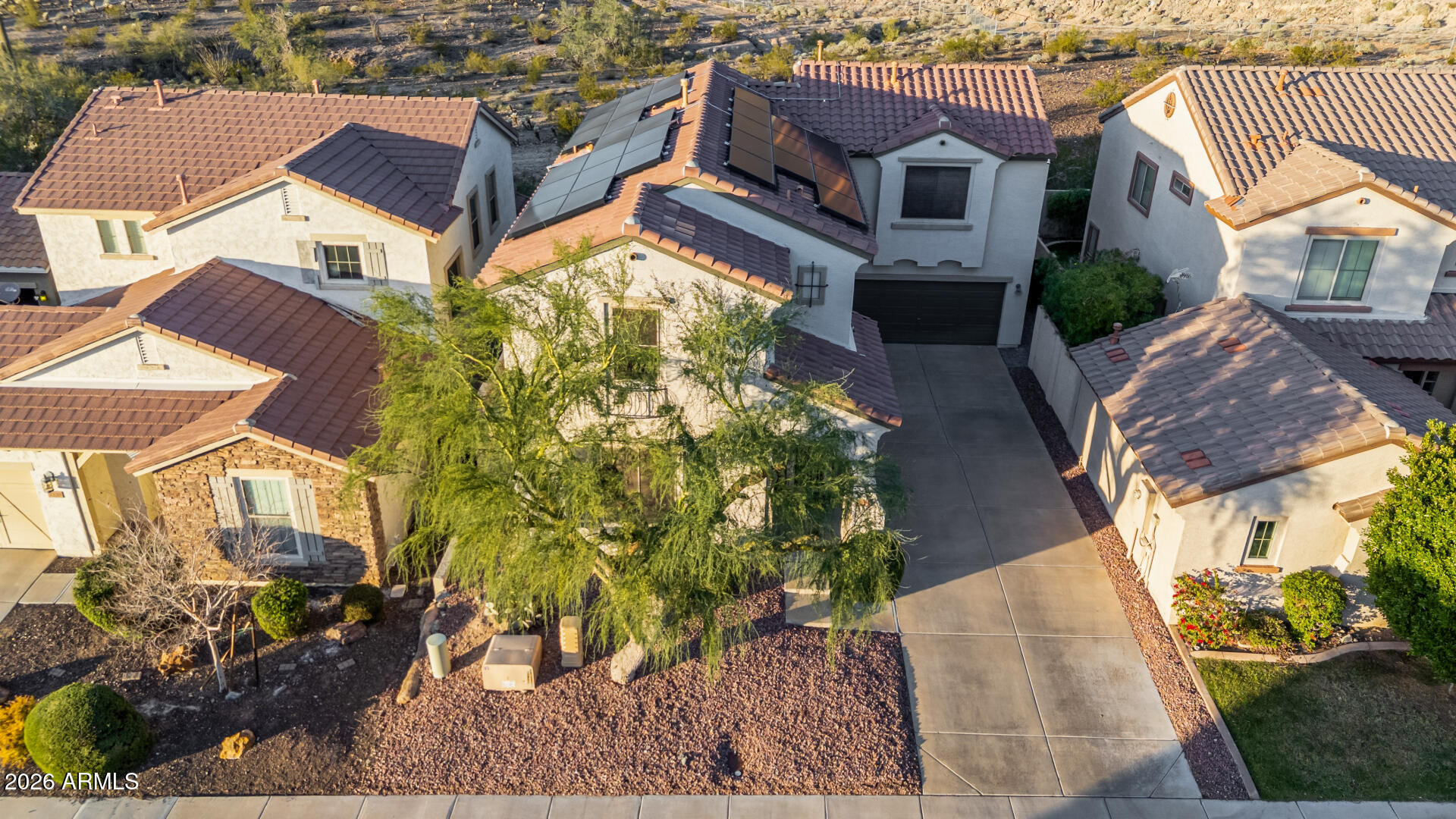 7316 West Montgomery Road Peoria, AZ 85383 - Photo 41 of 49 an aerial view of a house