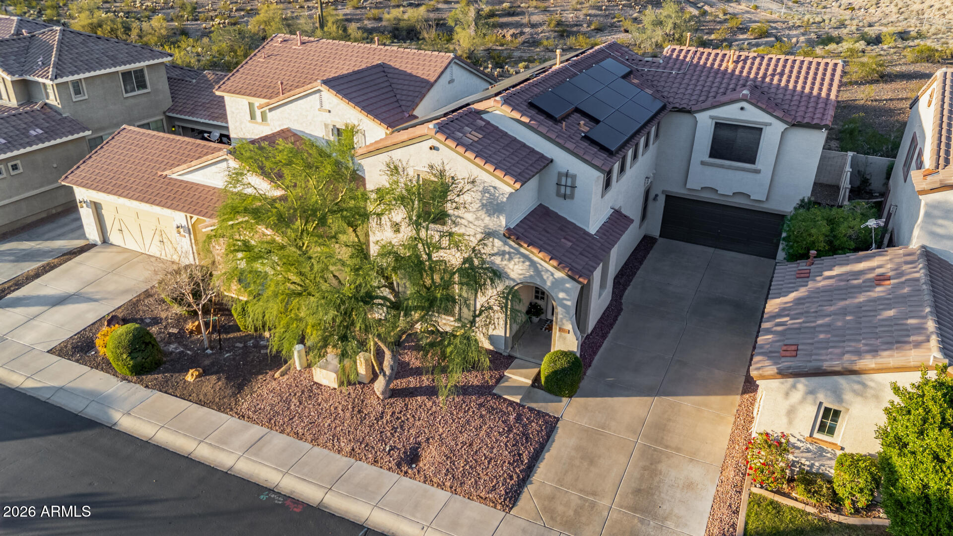 7316 West Montgomery Road Peoria, AZ 85383 - Photo 42 of 49 an aerial view of a house