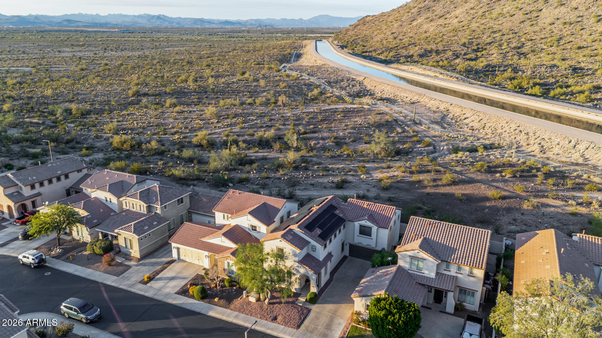7316 West Montgomery Road Peoria, AZ 85383 - Photo 48 of 49 an aerial view of residential houses with outdoor space
