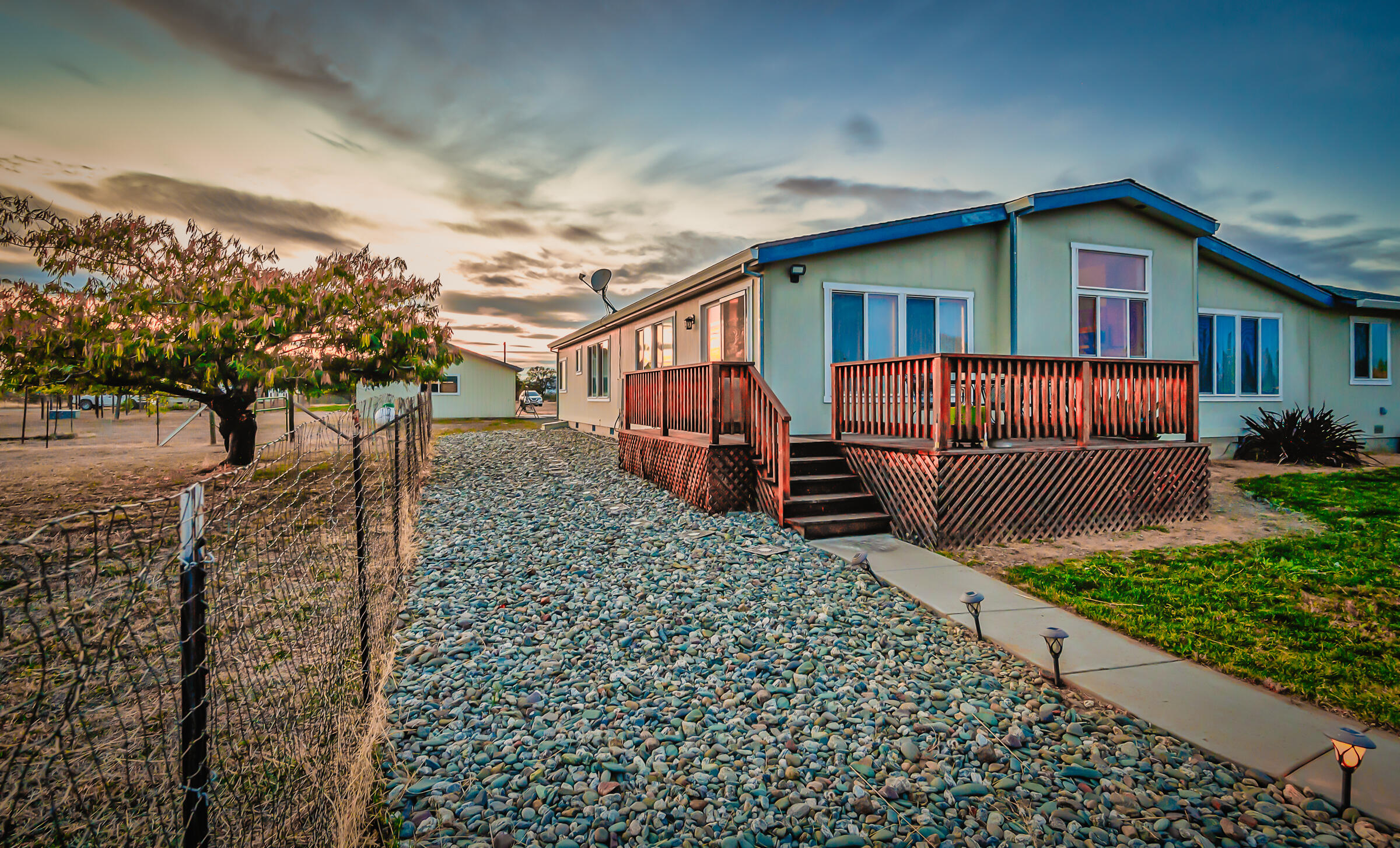 11541 Homestead Lane Redding, CA 96003 - Photo 46 of 51 front view of a house with a yard