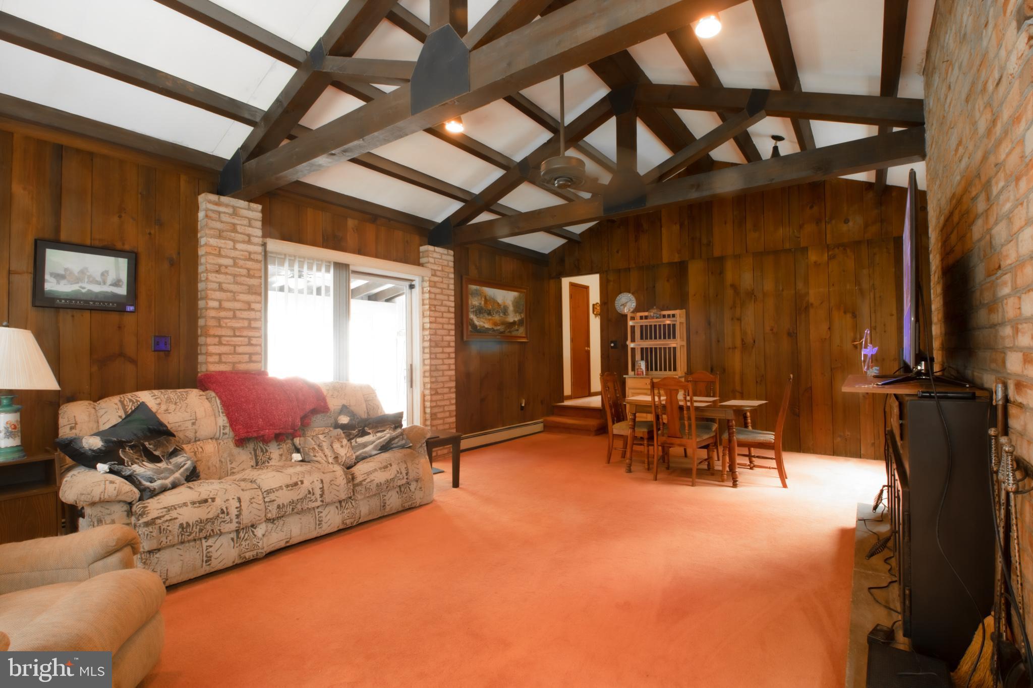 3014 Old County Road Newark, DE 19702 - Photo 32 of 38 Great room featureing sliders and fireplace