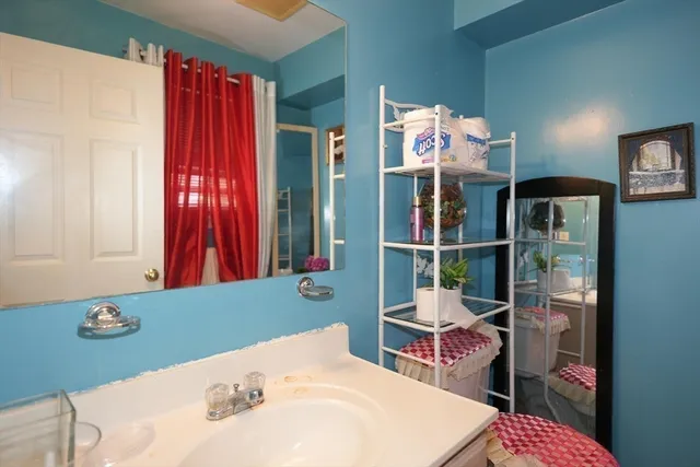 a room with furniture and window