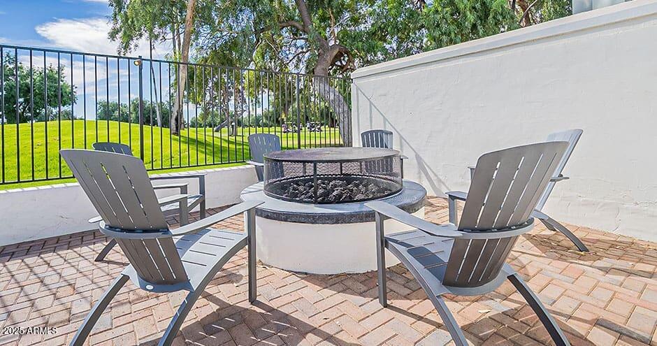 777 West Chandler Boulevard, Unit 21 Chandler, AZ 85225 - Photo 15 of 17 Firepit