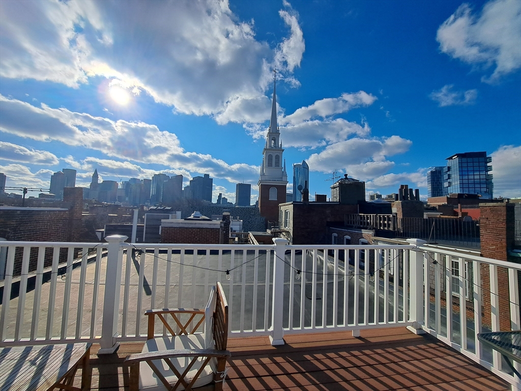 38 Charter Street, Unit 11 Boston, MA 02113 - Photo 16 of 17 a view of a balcony with city view