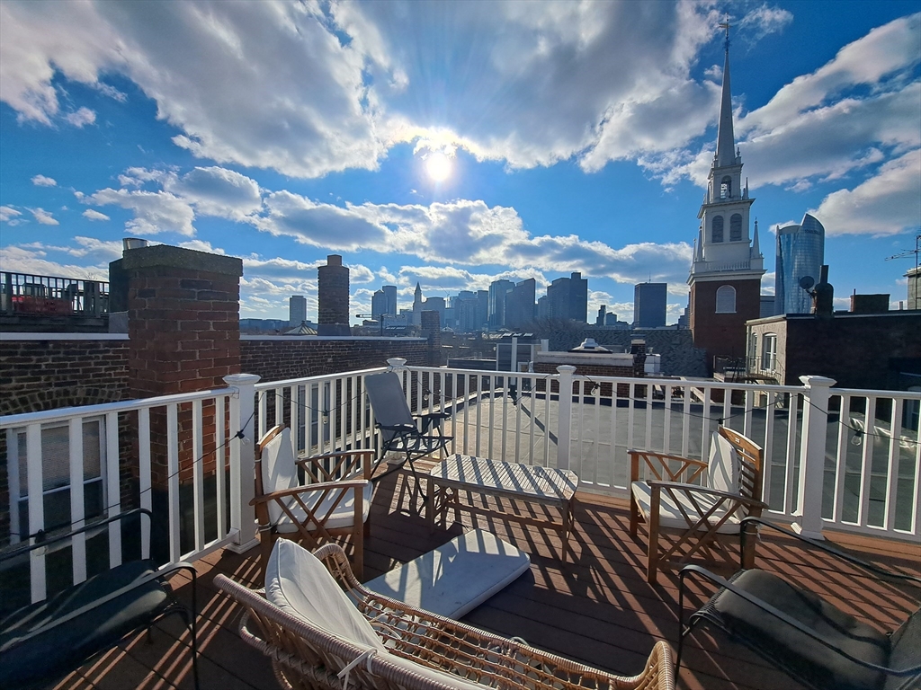 38 Charter Street, Unit 11 Boston, MA 02113 - Photo 17 of 17 a view of balcony with wooden floor