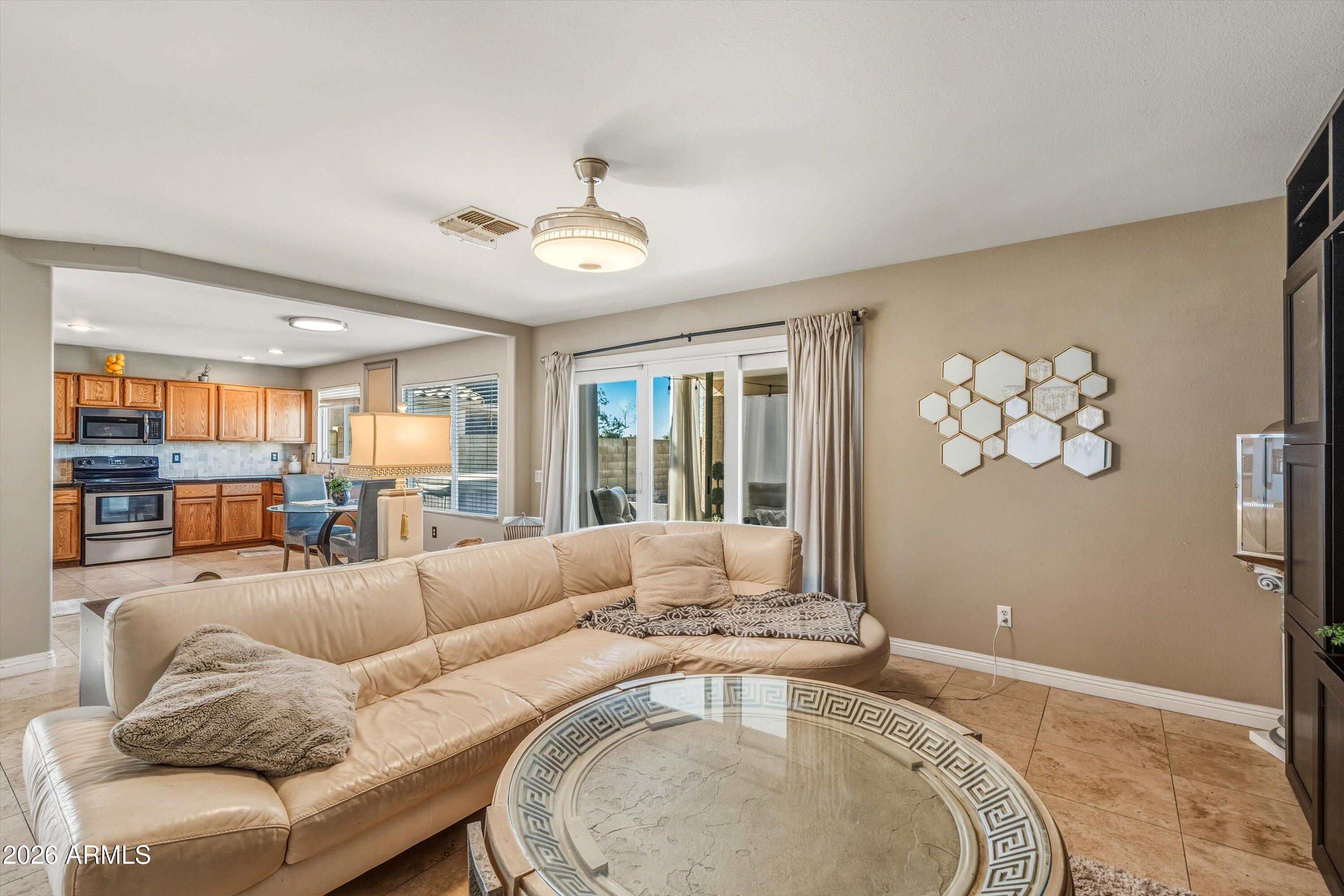 1414 North Birch Street Gilbert, AZ 85233 - Photo 15 of 43 13-Family Rooom to Kitchen