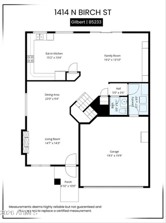 $519,500 | 1414 North Birch Street, Gilbert, AZ 85233
