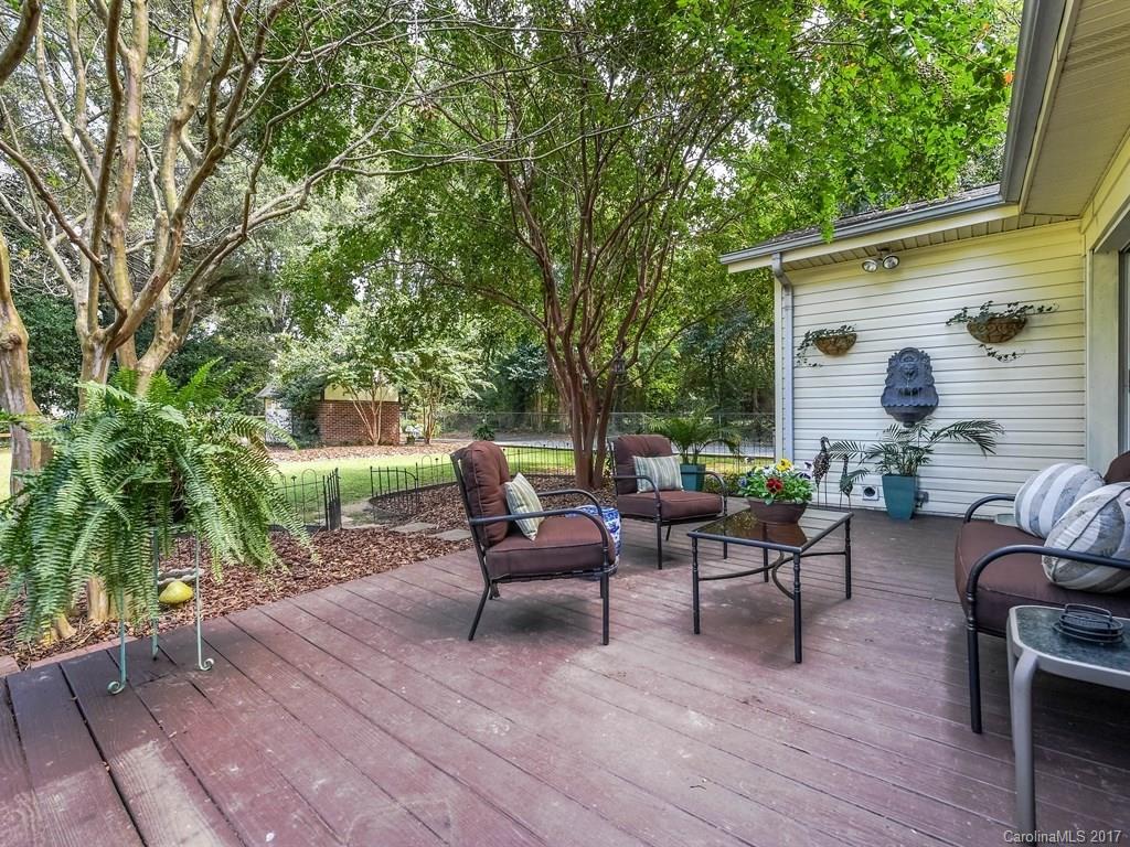 4419 Castleton Road Charlotte, NC 28211 - Photo 17 of 24 a backyard of a house with seating space