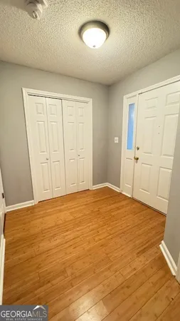 wooden floor in an empty room