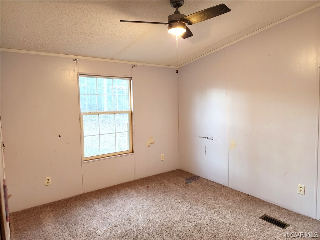 1609 Jeter Road Powhatan, VA 23139 - Photo 19 of 30 an empty room with windows and fan