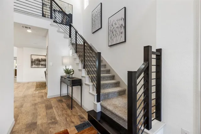 a view of entryway and hall