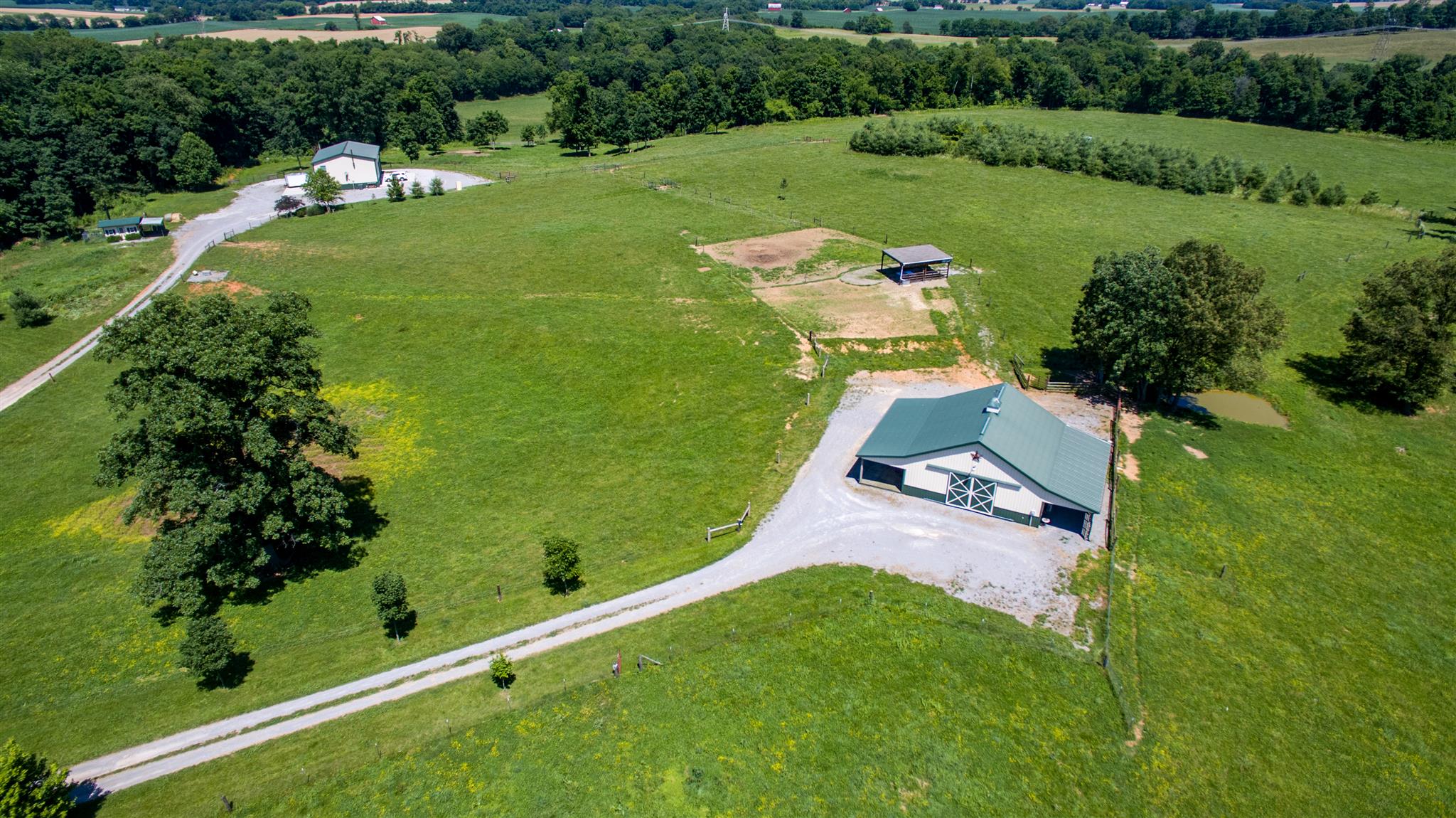 2341 Gunn Road Springfield, TN 37172 - Photo 26 of 27 an aerial view of a house having yard