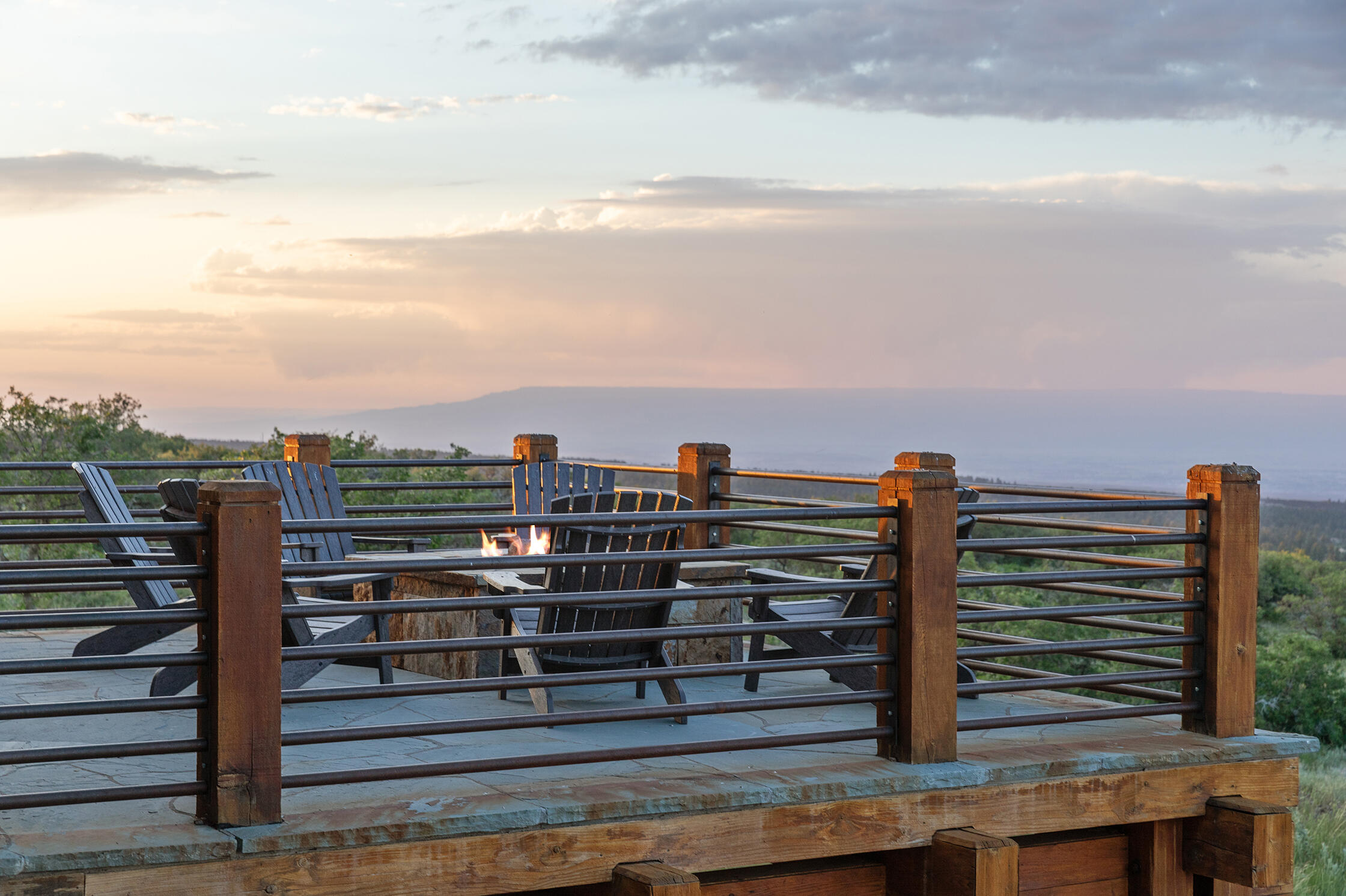1221 Cornerstone Loop Montrose, CO 81403 - Photo 9 of 44 a view of a balcony with wooden floor and city view