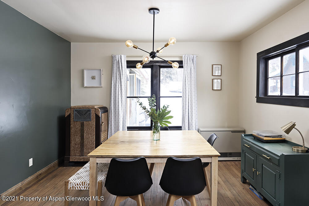 113 West State Street Marble, CO 81623 - Photo 5 of 28 a view of a dining room with furniture and window