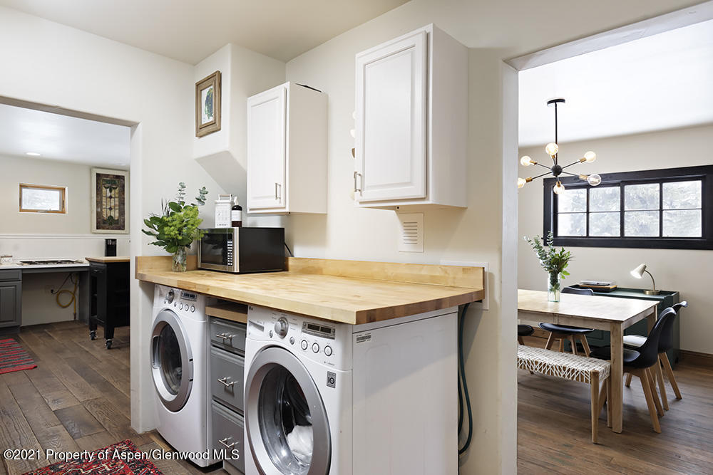 113 West State Street Marble, CO 81623 - Photo 9 of 28 a view of kitchen with sink and wooden floor