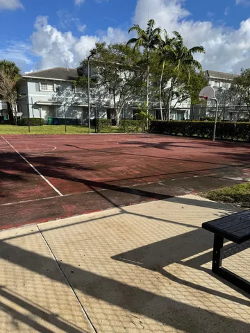 a view of a tennis court